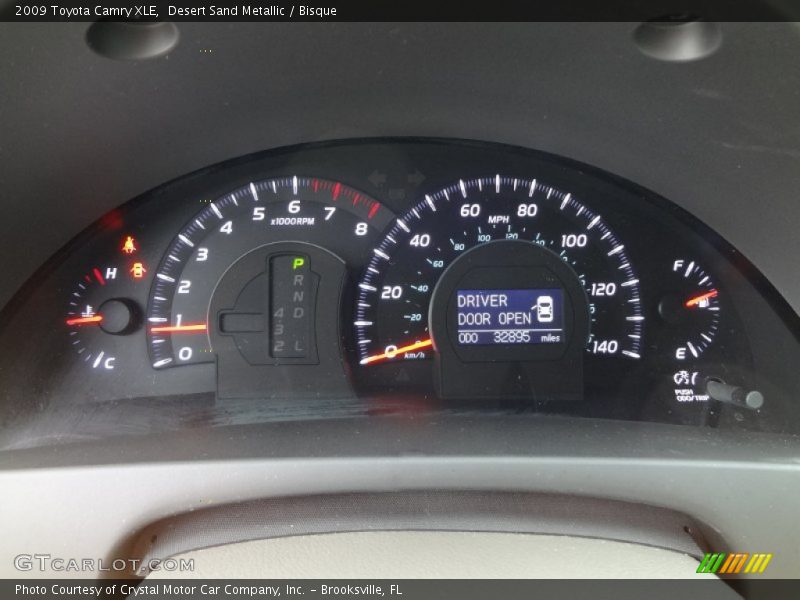 Desert Sand Metallic / Bisque 2009 Toyota Camry XLE
