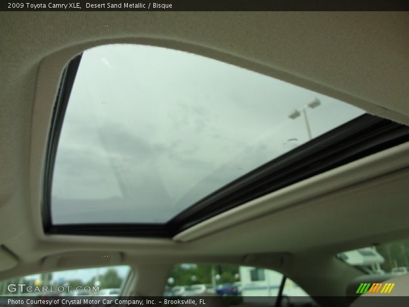 Desert Sand Metallic / Bisque 2009 Toyota Camry XLE