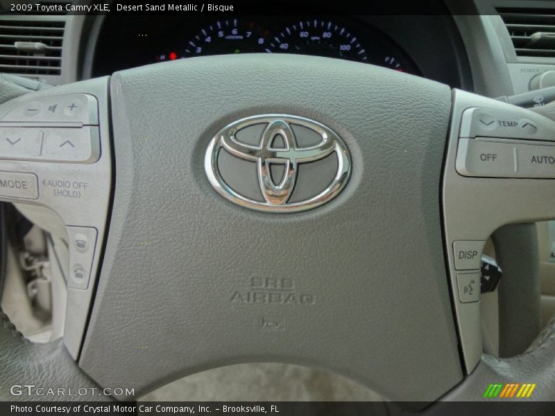 Desert Sand Metallic / Bisque 2009 Toyota Camry XLE