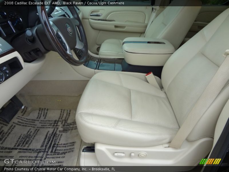 Front Seat of 2008 Escalade EXT AWD