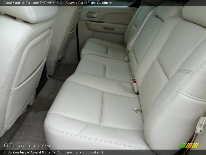 Rear Seat of 2008 Escalade EXT AWD