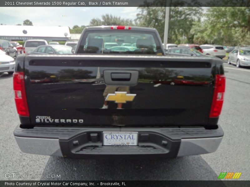 Black / Dark Titanium 2011 Chevrolet Silverado 1500 Regular Cab