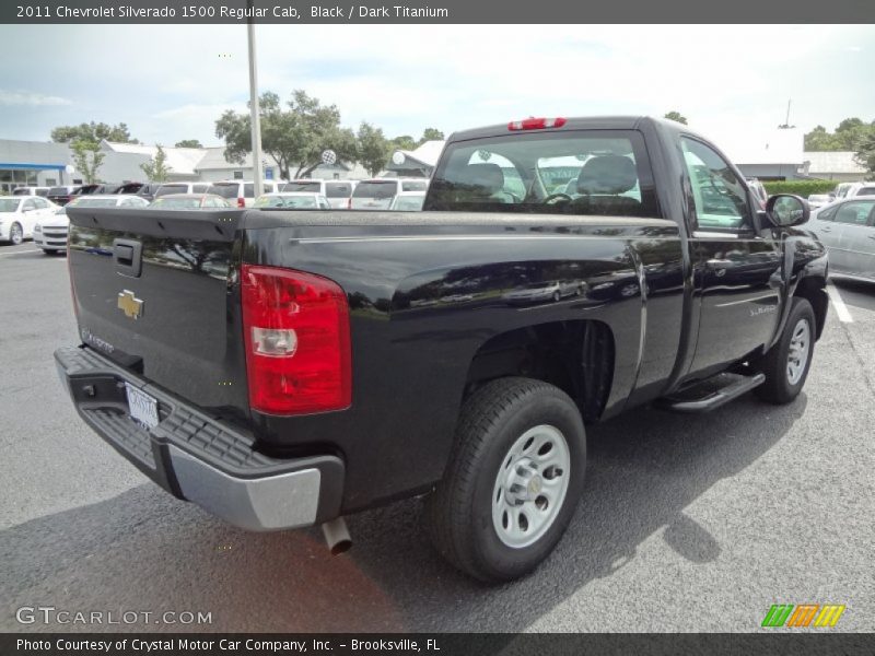 Black / Dark Titanium 2011 Chevrolet Silverado 1500 Regular Cab