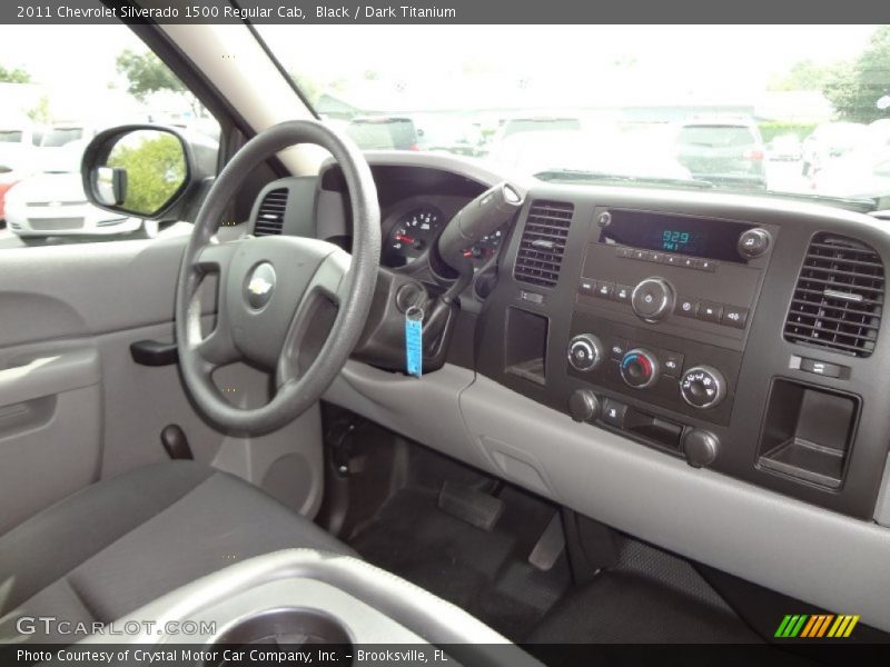 Black / Dark Titanium 2011 Chevrolet Silverado 1500 Regular Cab