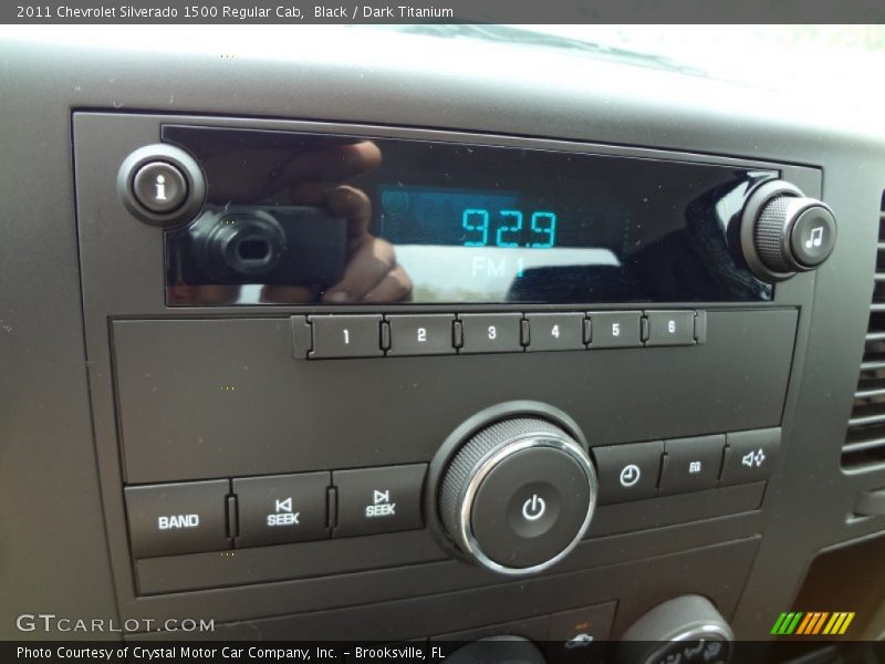 Black / Dark Titanium 2011 Chevrolet Silverado 1500 Regular Cab