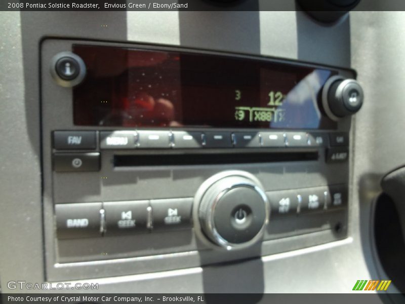 Audio System of 2008 Solstice Roadster
