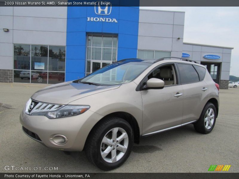 Saharan Stone Metallic / Beige 2009 Nissan Murano SL AWD