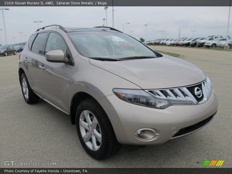Saharan Stone Metallic / Beige 2009 Nissan Murano SL AWD