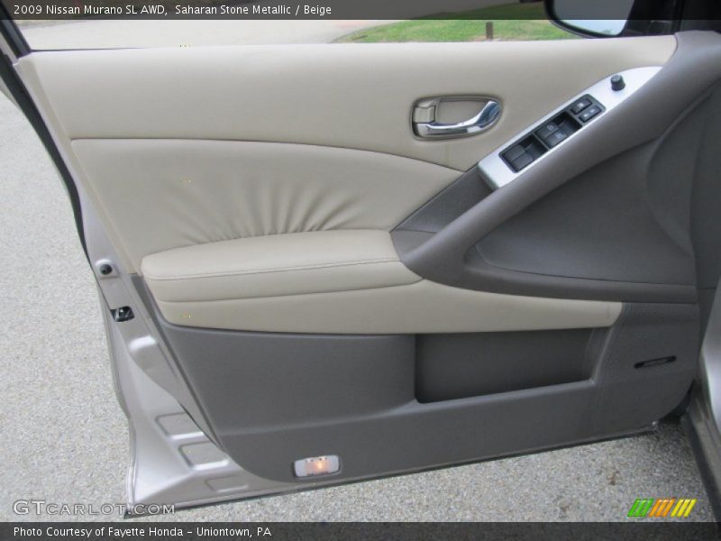 Saharan Stone Metallic / Beige 2009 Nissan Murano SL AWD