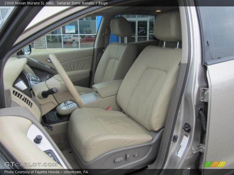 Saharan Stone Metallic / Beige 2009 Nissan Murano SL AWD