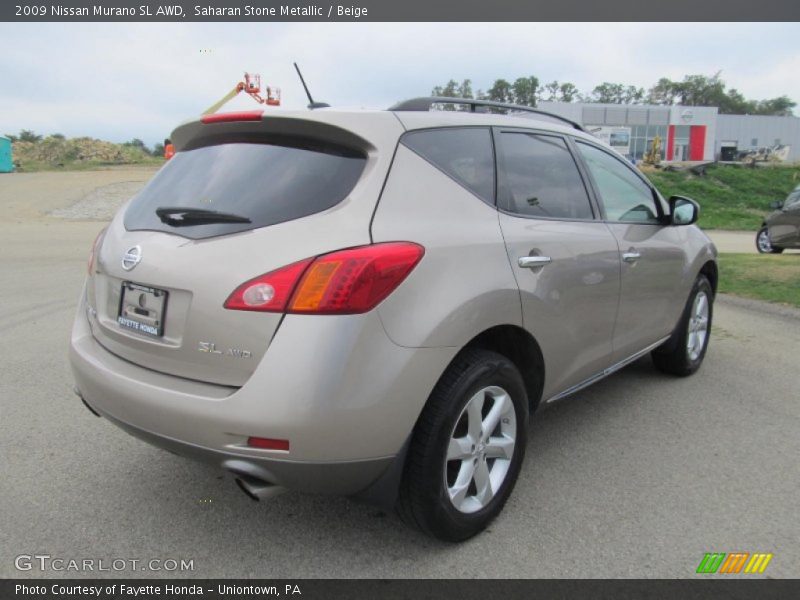 Saharan Stone Metallic / Beige 2009 Nissan Murano SL AWD