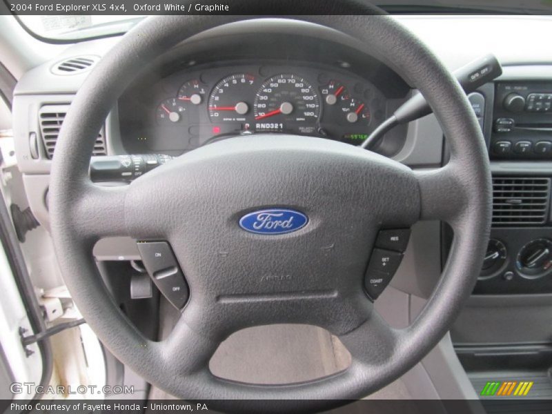 Oxford White / Graphite 2004 Ford Explorer XLS 4x4