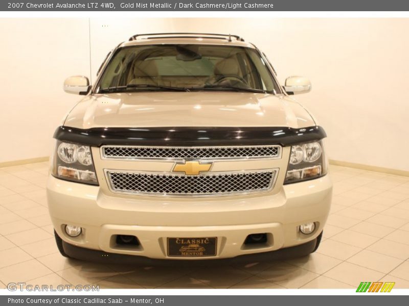 Gold Mist Metallic / Dark Cashmere/Light Cashmere 2007 Chevrolet Avalanche LTZ 4WD