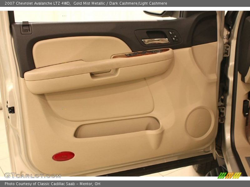 Gold Mist Metallic / Dark Cashmere/Light Cashmere 2007 Chevrolet Avalanche LTZ 4WD