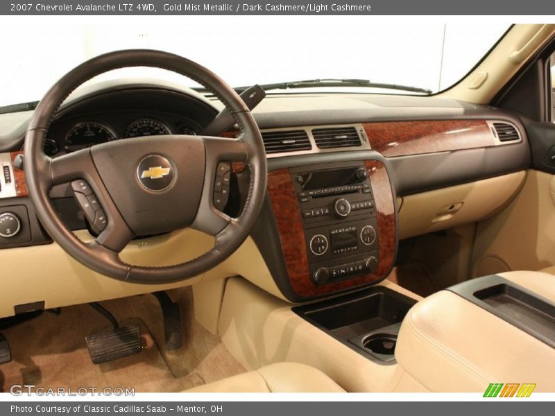 Gold Mist Metallic / Dark Cashmere/Light Cashmere 2007 Chevrolet Avalanche LTZ 4WD