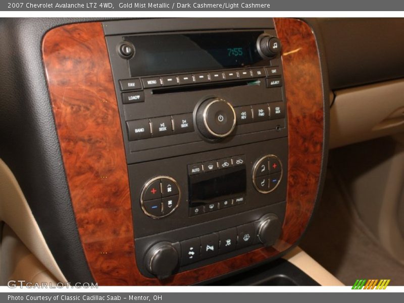 Gold Mist Metallic / Dark Cashmere/Light Cashmere 2007 Chevrolet Avalanche LTZ 4WD