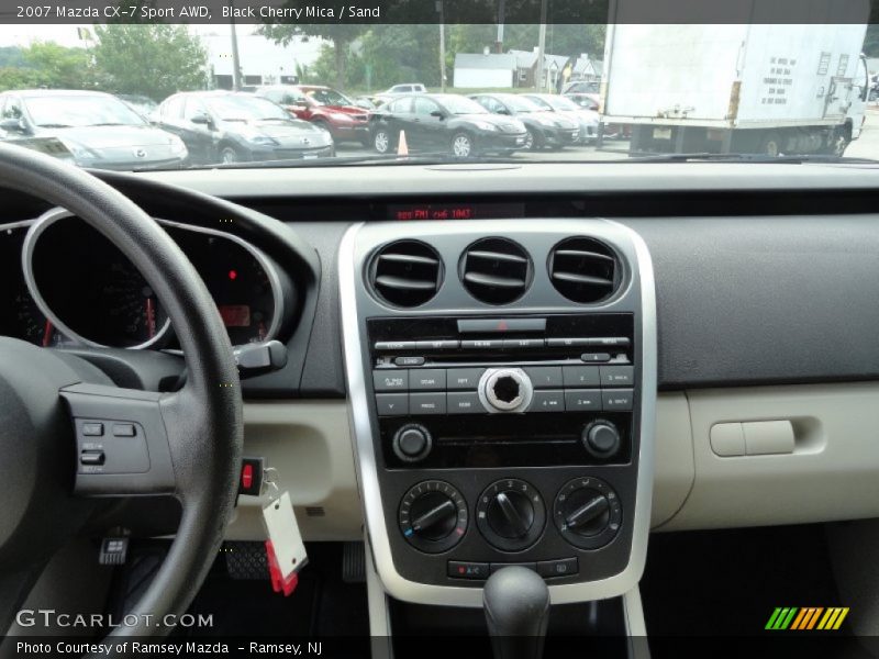 Black Cherry Mica / Sand 2007 Mazda CX-7 Sport AWD