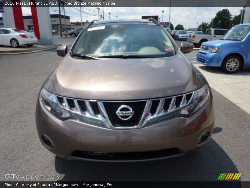Tinted Bronze Metallic / Beige 2010 Nissan Murano SL AWD