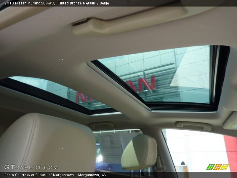 Tinted Bronze Metallic / Beige 2010 Nissan Murano SL AWD