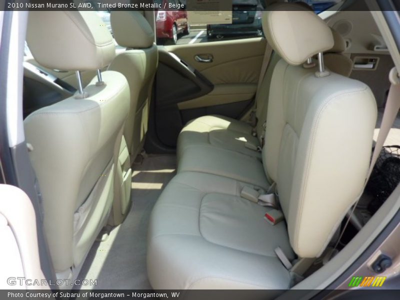 Tinted Bronze Metallic / Beige 2010 Nissan Murano SL AWD