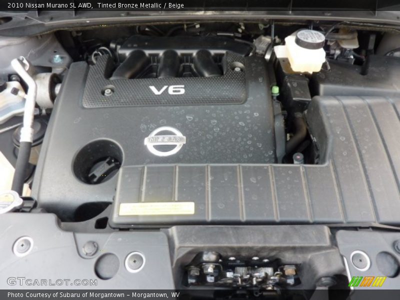 Tinted Bronze Metallic / Beige 2010 Nissan Murano SL AWD