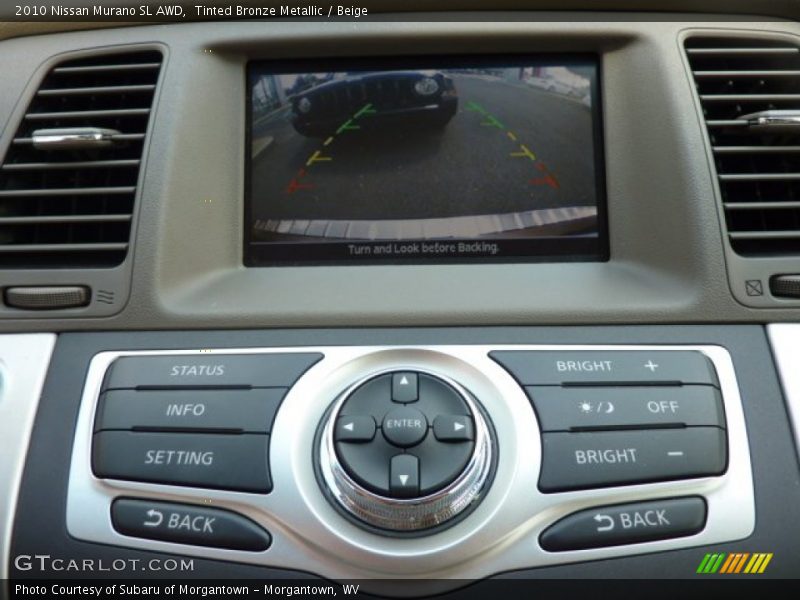 Tinted Bronze Metallic / Beige 2010 Nissan Murano SL AWD