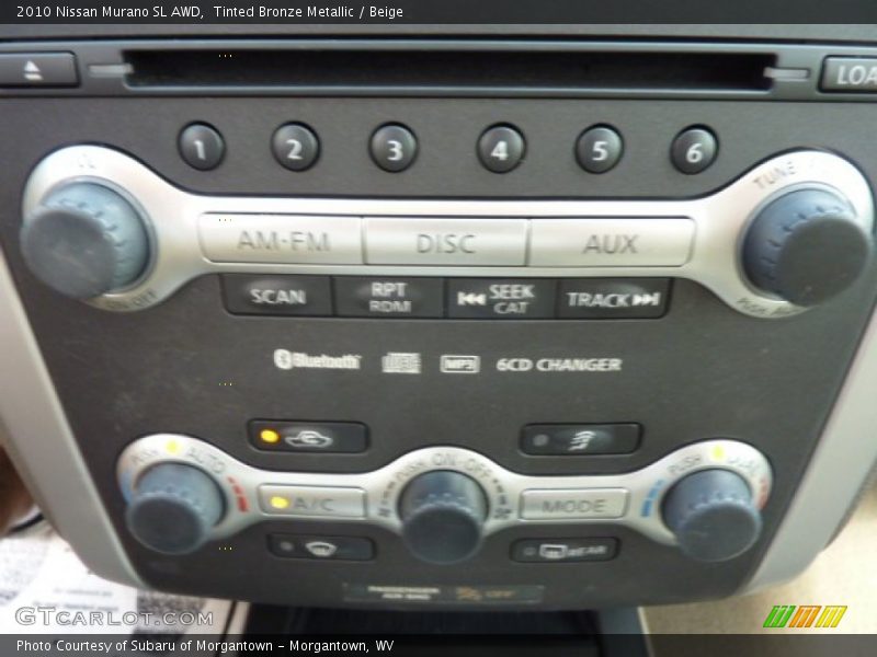Tinted Bronze Metallic / Beige 2010 Nissan Murano SL AWD