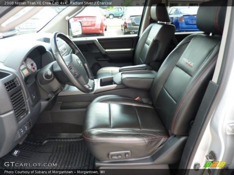 Radiant Silver / Charcoal 2008 Nissan Titan XE Crew Cab 4x4