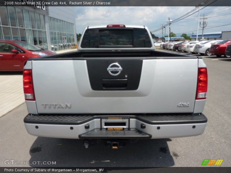 Radiant Silver / Charcoal 2008 Nissan Titan XE Crew Cab 4x4