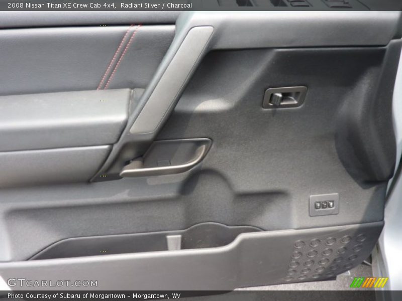 Radiant Silver / Charcoal 2008 Nissan Titan XE Crew Cab 4x4