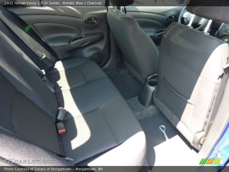 Metallic Blue / Charcoal 2012 Nissan Versa 1.6 SV Sedan