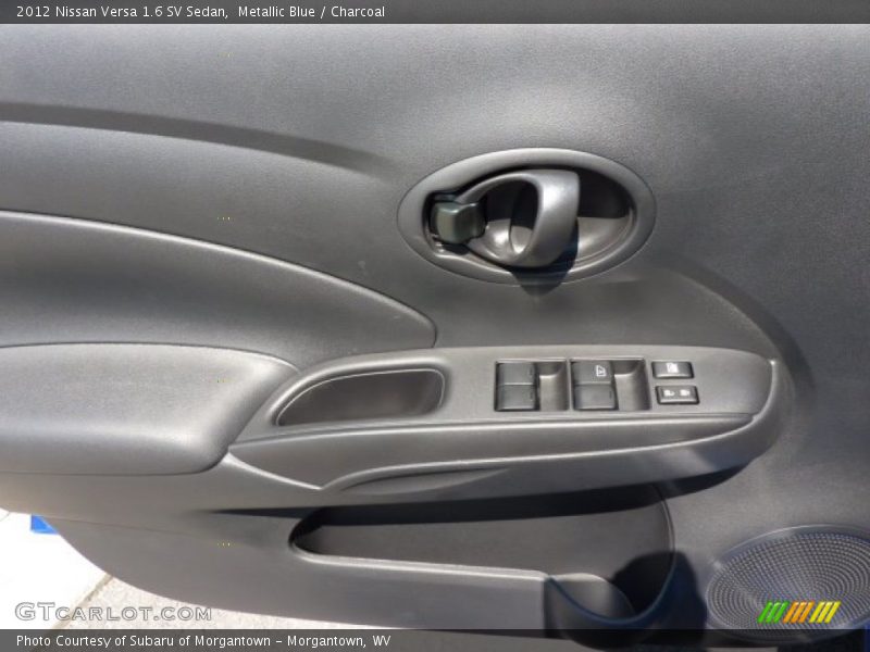 Metallic Blue / Charcoal 2012 Nissan Versa 1.6 SV Sedan