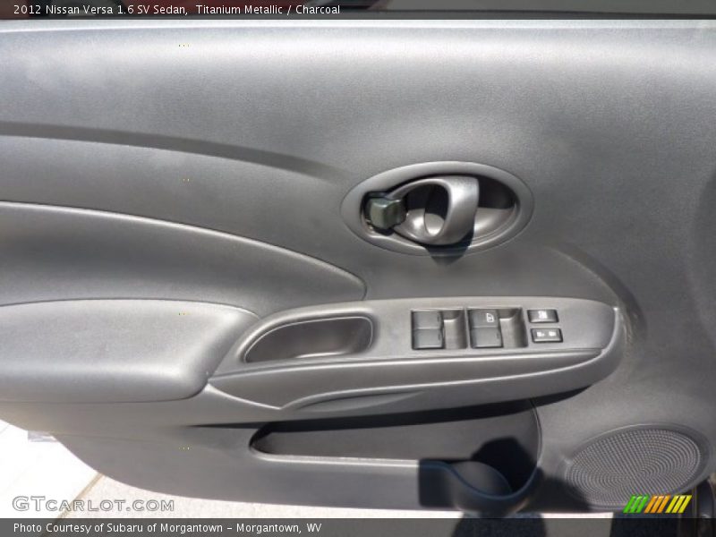 Titanium Metallic / Charcoal 2012 Nissan Versa 1.6 SV Sedan