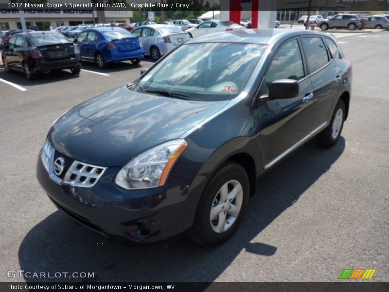 Graphite Blue / Gray 2012 Nissan Rogue S Special Edition AWD