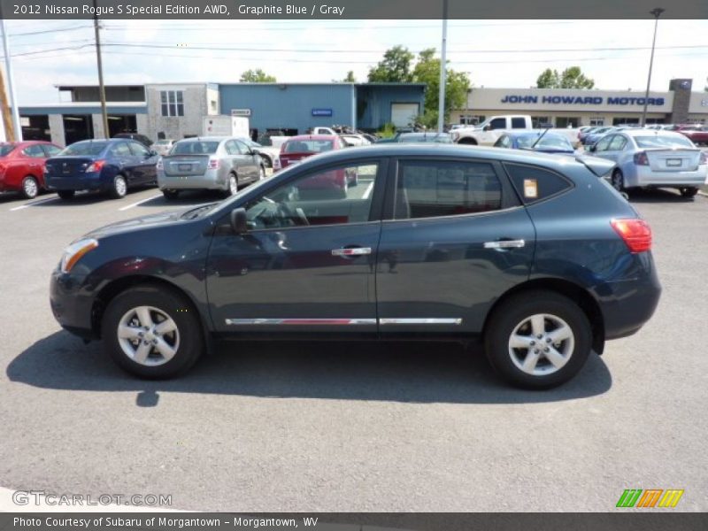 Graphite Blue / Gray 2012 Nissan Rogue S Special Edition AWD