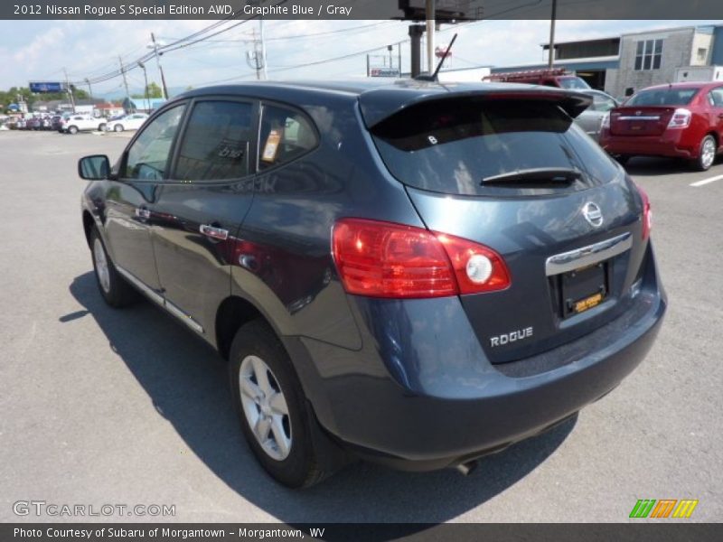 Graphite Blue / Gray 2012 Nissan Rogue S Special Edition AWD