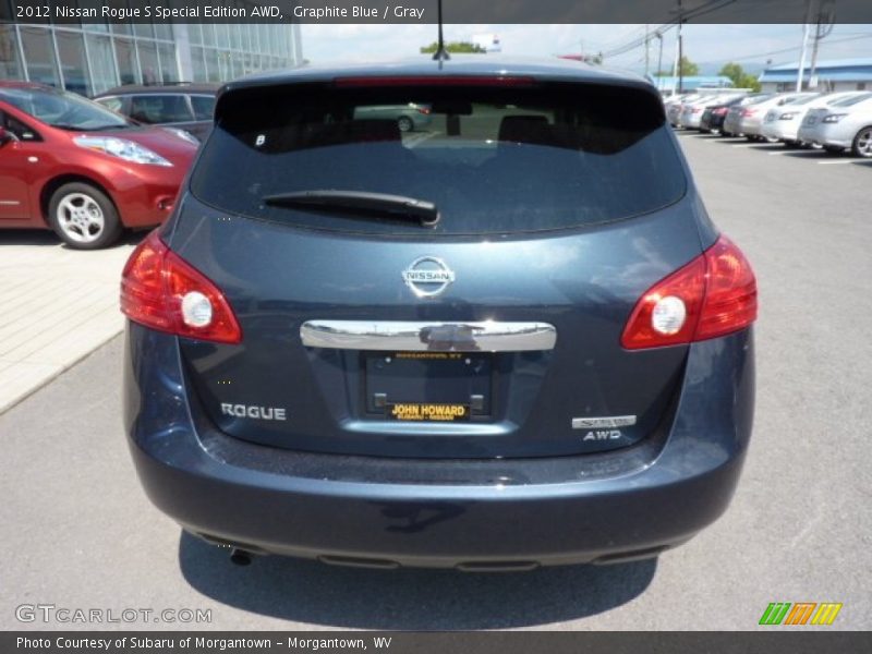 Graphite Blue / Gray 2012 Nissan Rogue S Special Edition AWD