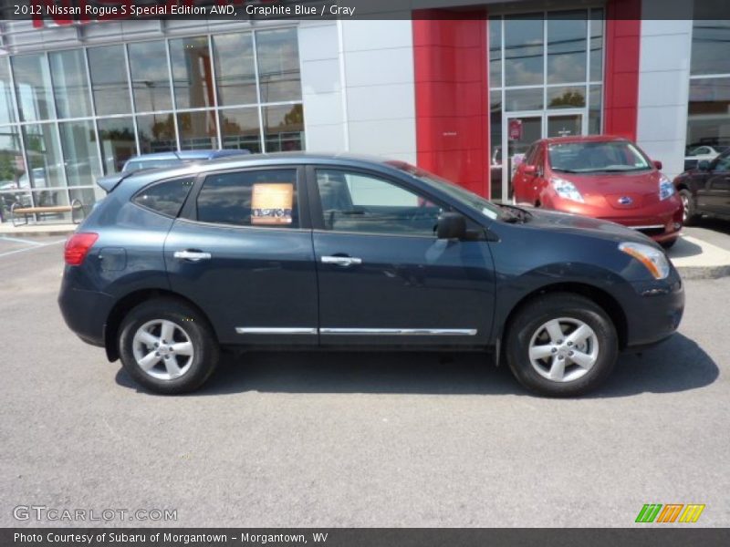 Graphite Blue / Gray 2012 Nissan Rogue S Special Edition AWD