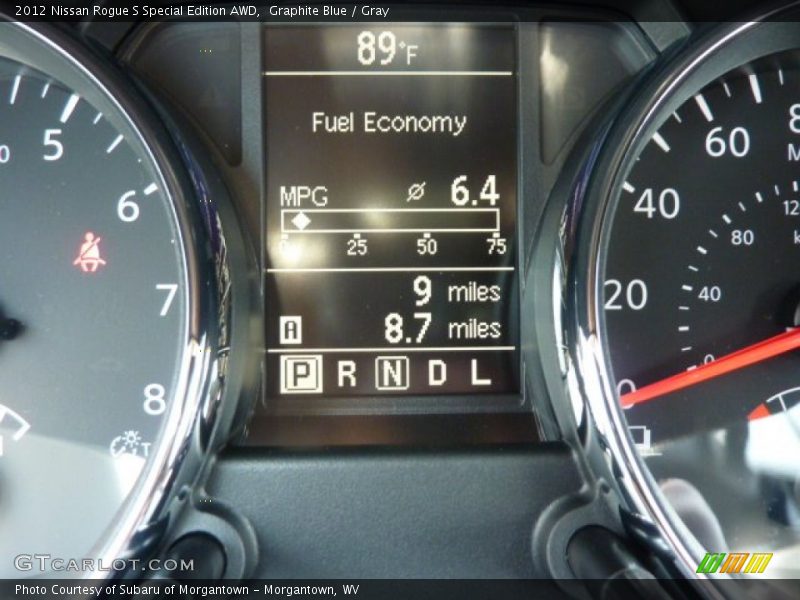 Graphite Blue / Gray 2012 Nissan Rogue S Special Edition AWD