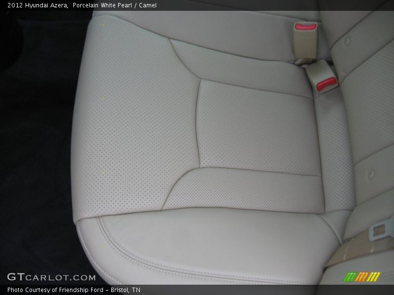 Porcelain White Pearl / Camel 2012 Hyundai Azera