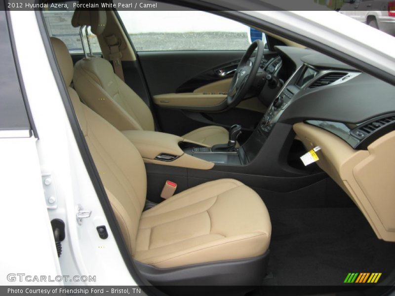Porcelain White Pearl / Camel 2012 Hyundai Azera