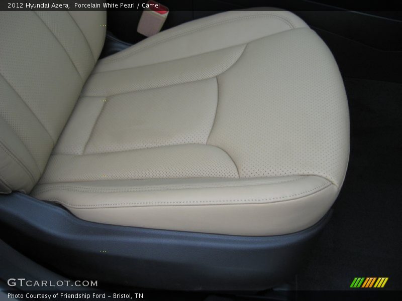 Porcelain White Pearl / Camel 2012 Hyundai Azera
