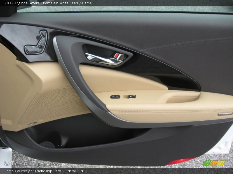 Porcelain White Pearl / Camel 2012 Hyundai Azera