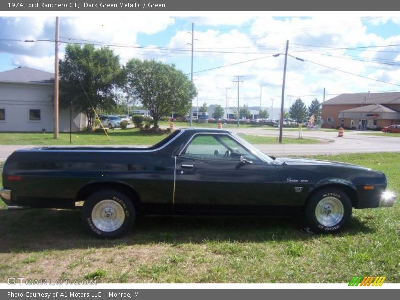  1974 Ranchero GT Dark Green Metallic