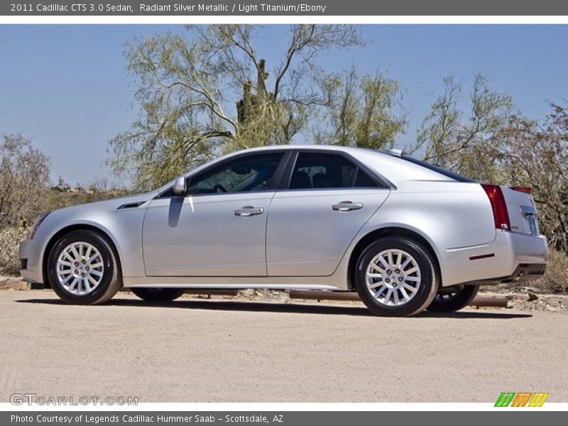  2011 CTS 3.0 Sedan Radiant Silver Metallic