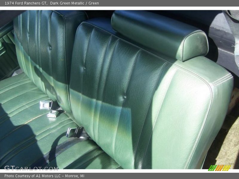 Front Seat of 1974 Ranchero GT