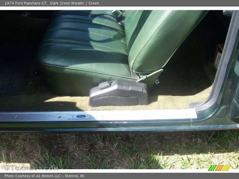 Front Seat of 1974 Ranchero GT