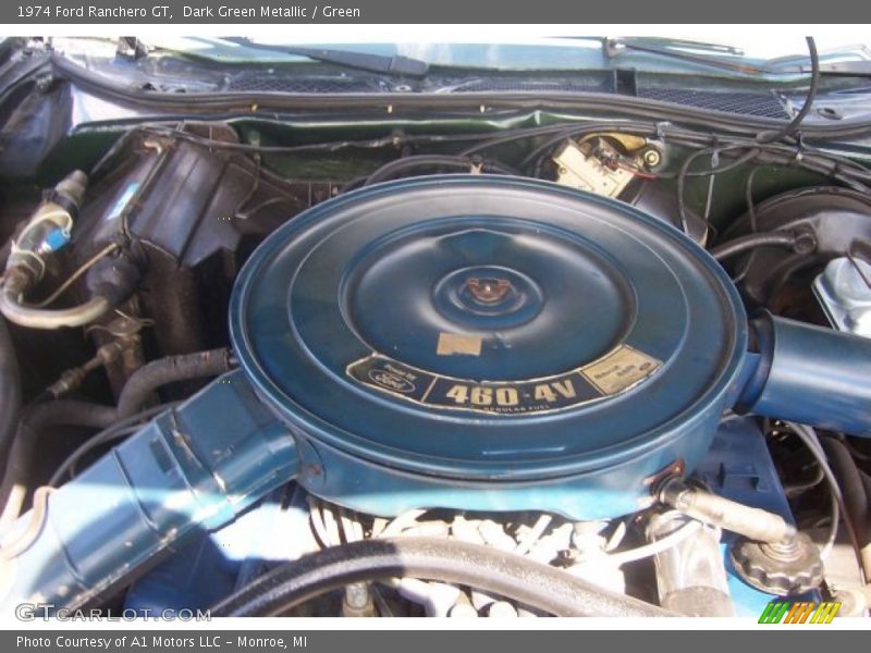  1974 Ranchero GT Engine - 460 cu. in. OHV 16-Valve V8