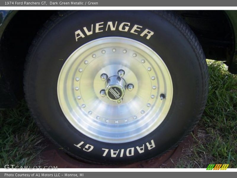 Custom Wheels of 1974 Ranchero GT