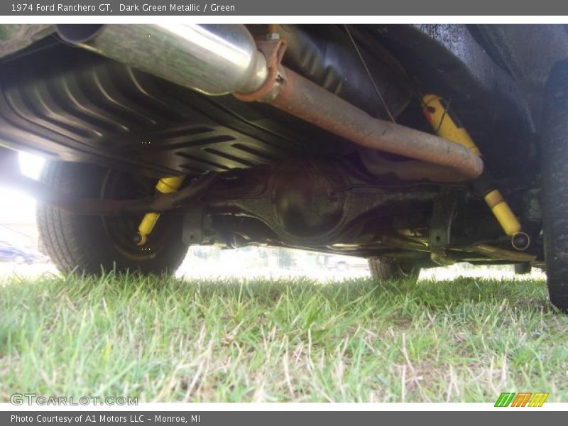 Undercarriage of 1974 Ranchero GT